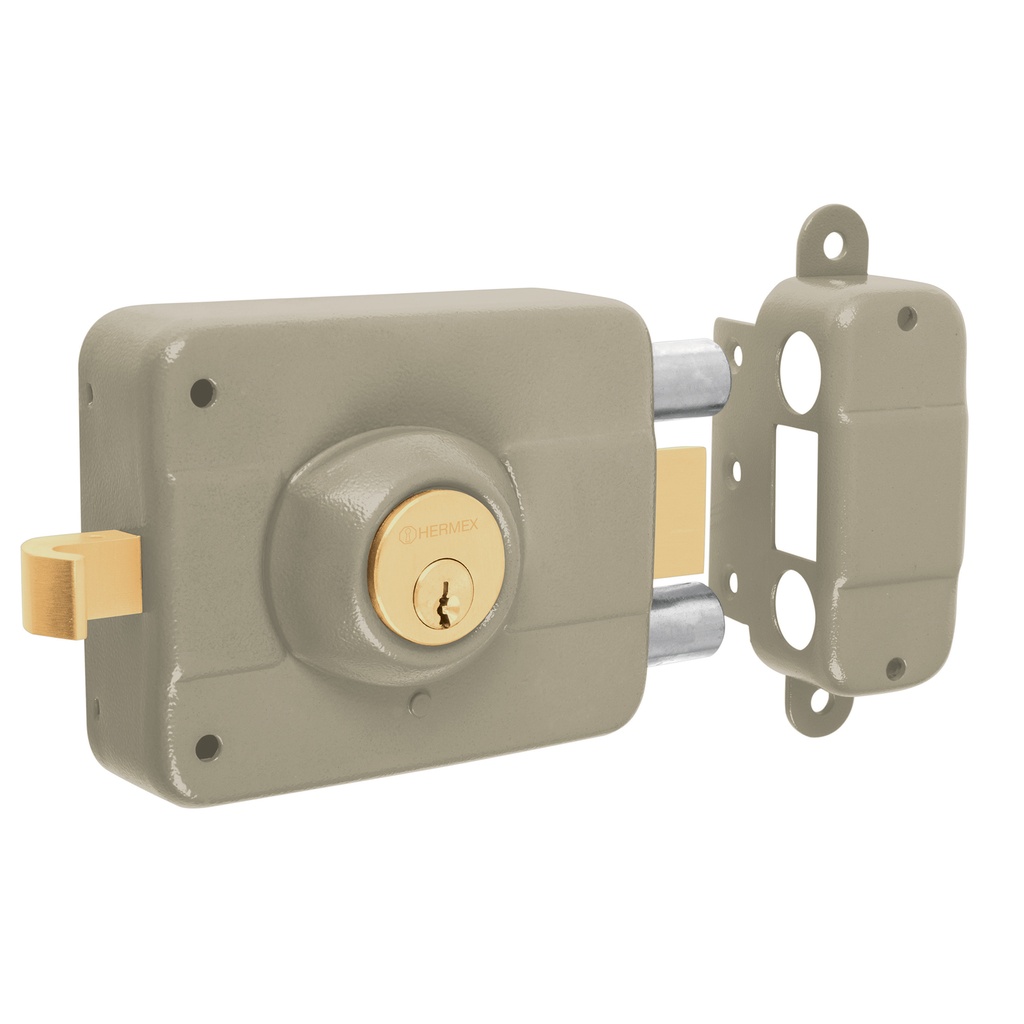 HERMEX CERRADURA CS-90D ALTA SEG DER LLAVE TRAD