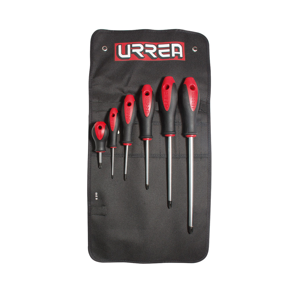 URREA JUEGO DESARMADORES 6PZ 8600A