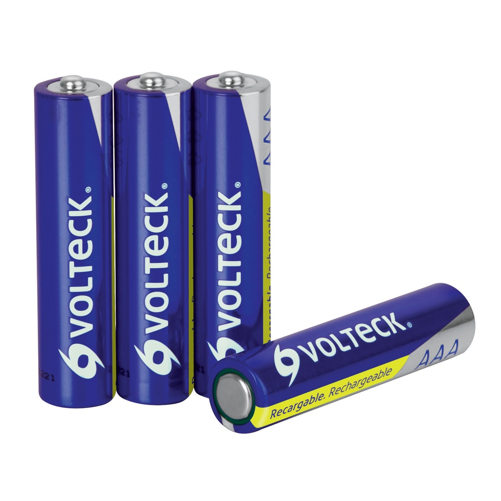 VOLTECH PILA RE-AAA2 VOLTECH RECARGABLE 600MAH 4PZA USO G