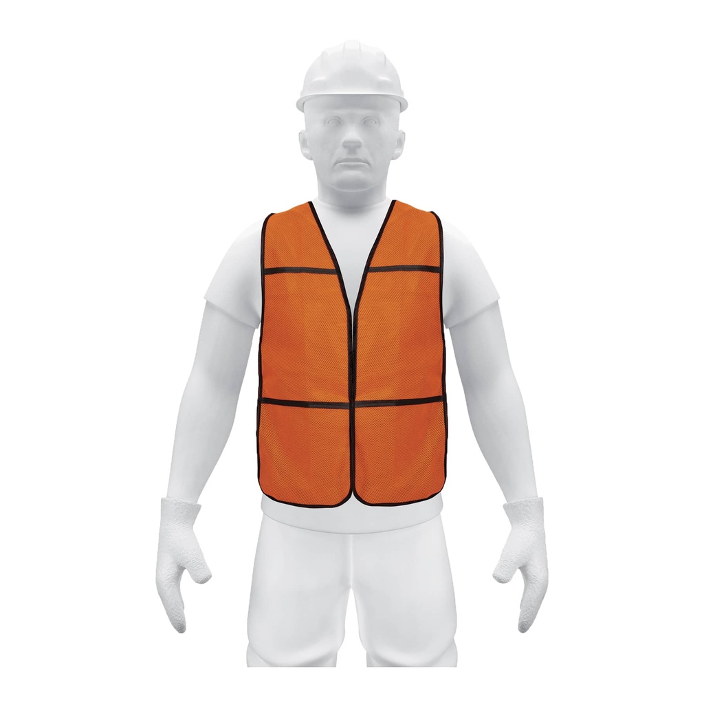 PRETUL CHALECO SEGURIDAD CHS-100N NARANJA USO DE DIA