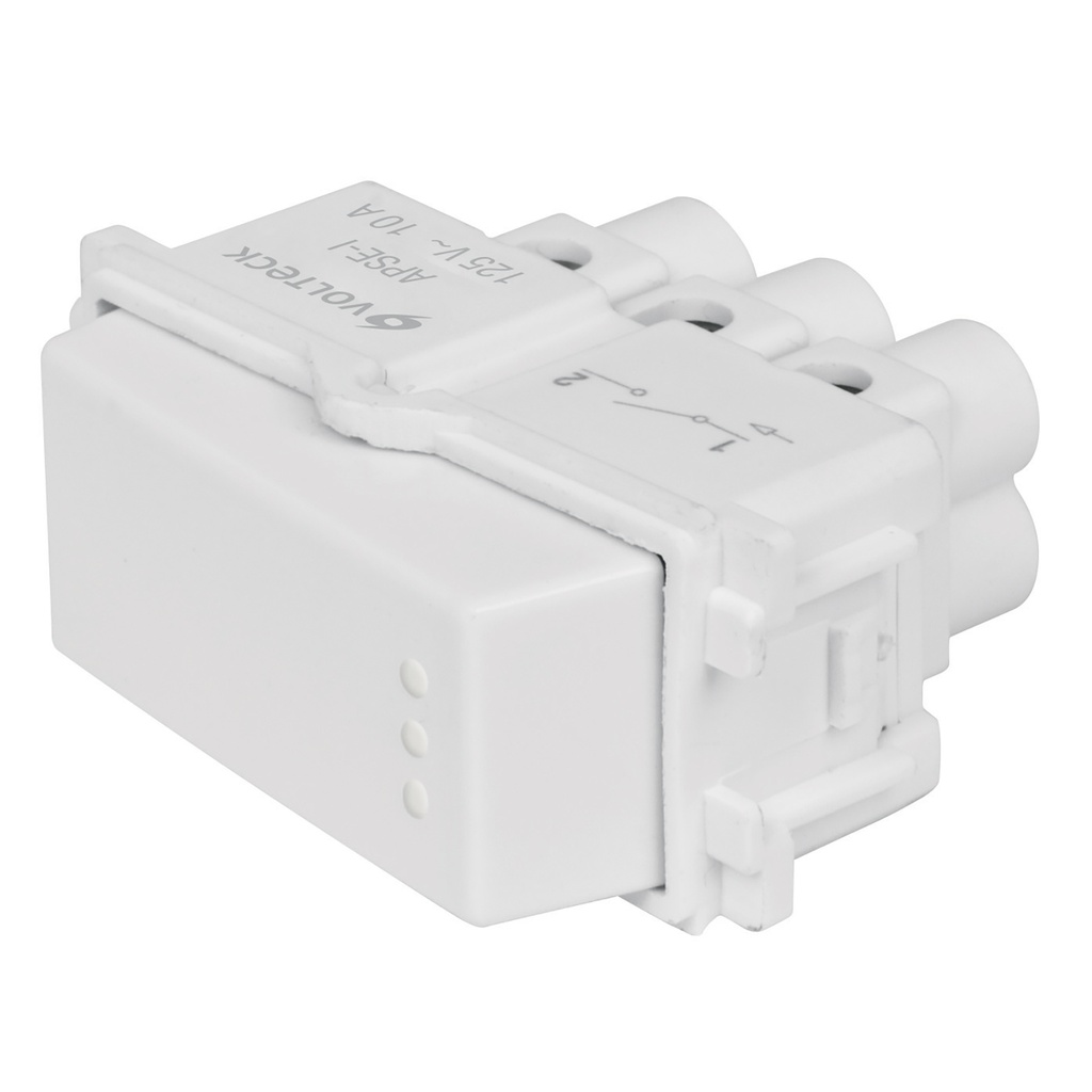 VOLTECH INTERRUPTOR APSE-IB VOLTECH SENCILLO BLANCO