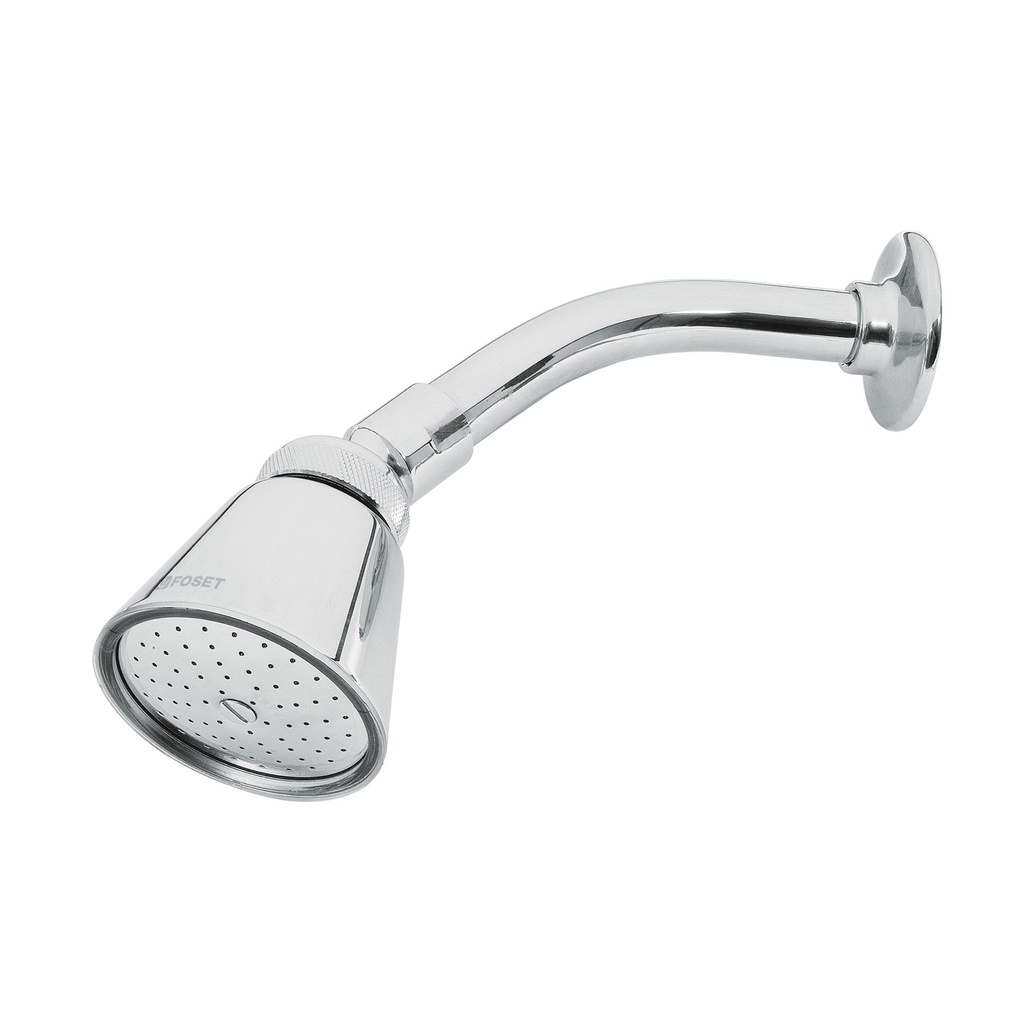 FOSET REGADERA R-200 2 3/4" AERO C/BRAZO Y CHAPETON