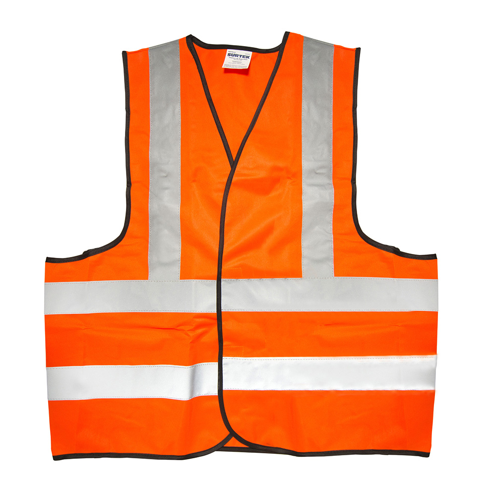 SURTEK CHALECO DE SEGURIDAD NARANJA 137377