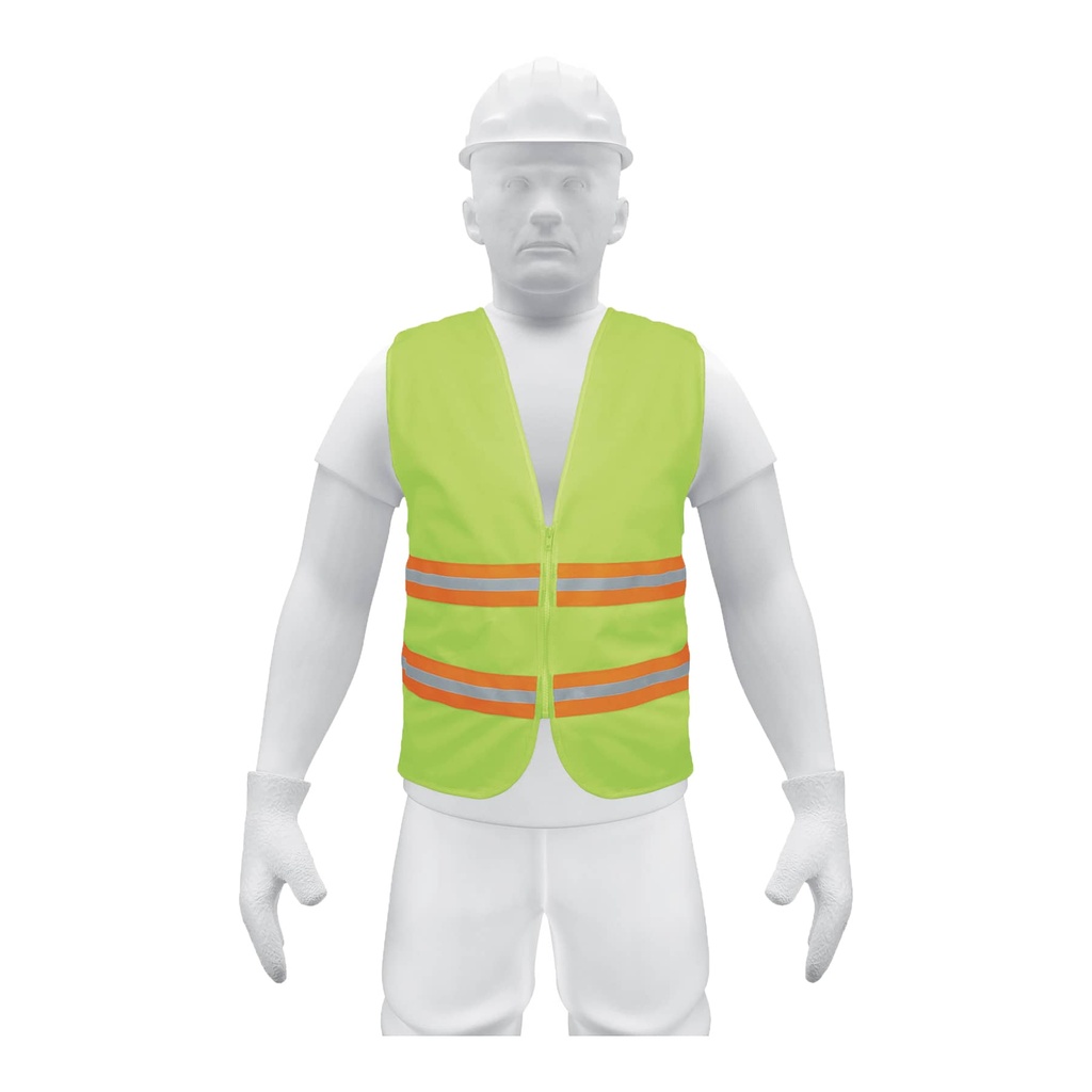 TRUPER CHALECO SEGURIDAD CHS-600VVDE CINTAS DOB DE 3/4