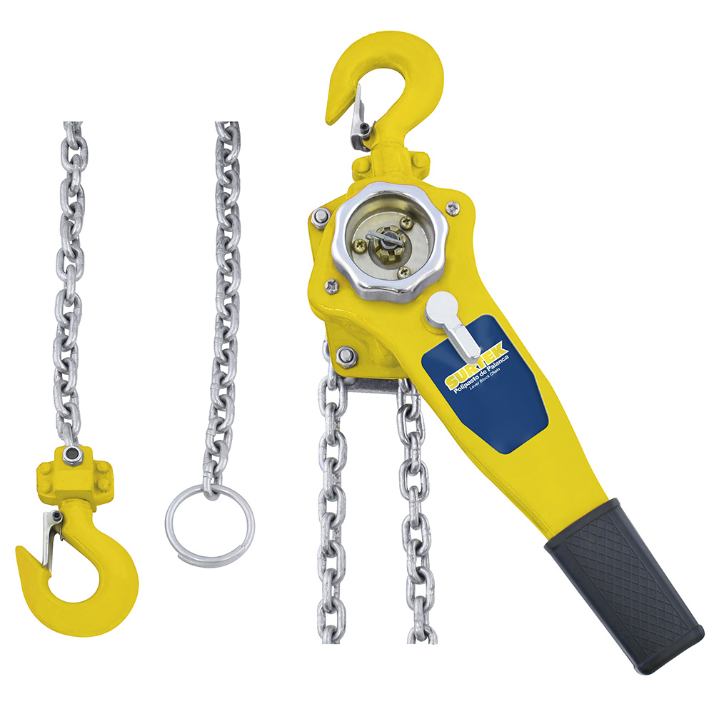 SURTEK POLIPASTO D/PALANCA    6TONX1.5MT