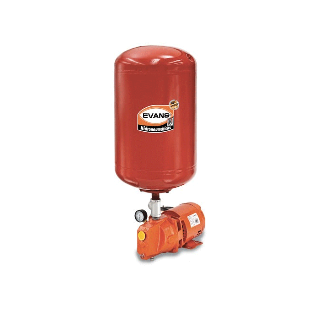 EVANS HIDRONEUMATICO EAJ050-050LE 50L  HORIZONTAL