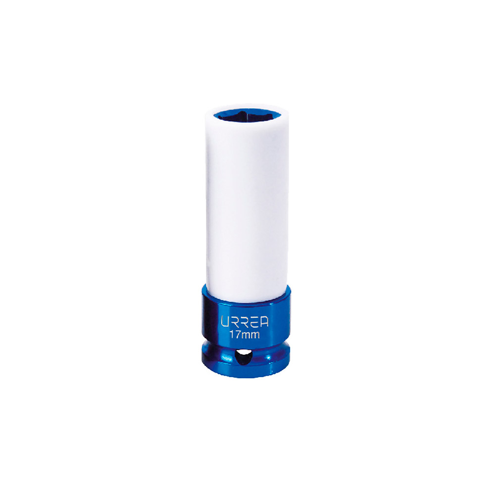 URREA DADO 1/2"X17MM  7317MPC/PROTECCION FIJA AZUL