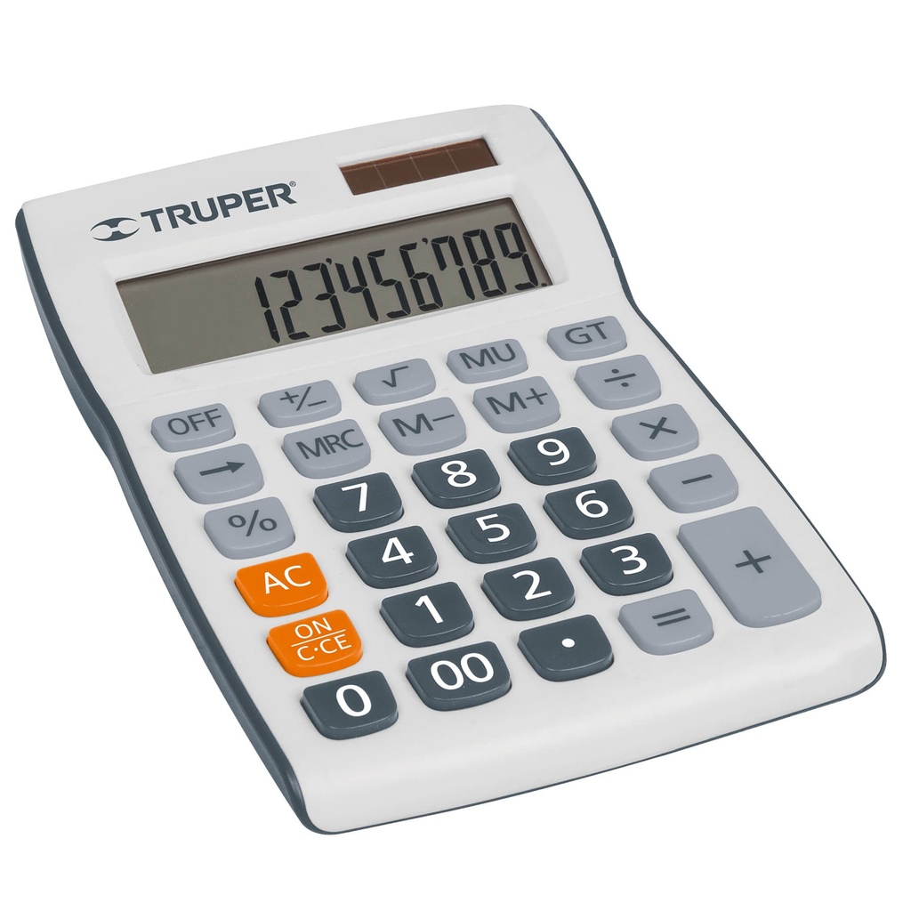 TRUPER CALCULADORA CALC-19E 19CM D/ESCRITORIO
