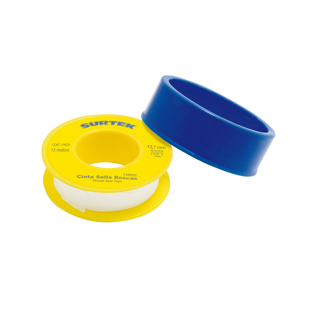 SURTEK CINTA TEFLON 12.7MMX   13MT (1/2") 138052