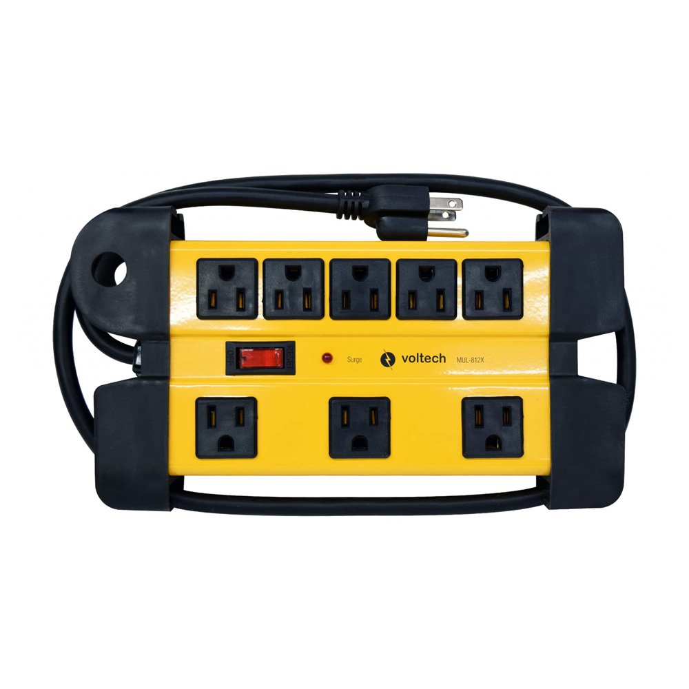 VOLTECK MULTI SUPRESOR D/PICOS1,200 JOULES 8 ENTRADAS