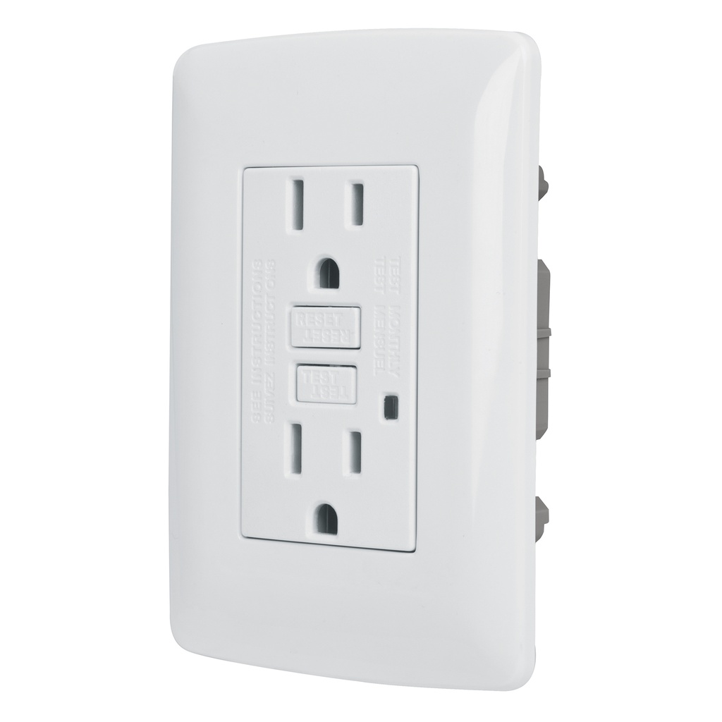 VOLTECH CONTACTO CODO-GFCIB VOLTECH DUPLEX FALLA A TIERRA BL