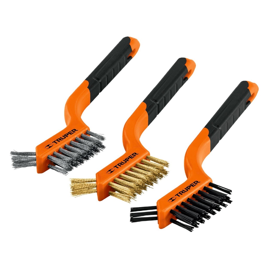TRUPER CEPILLO JCEA-3 3PZ 28 PINCELESMINI  L/AC/NYLON
