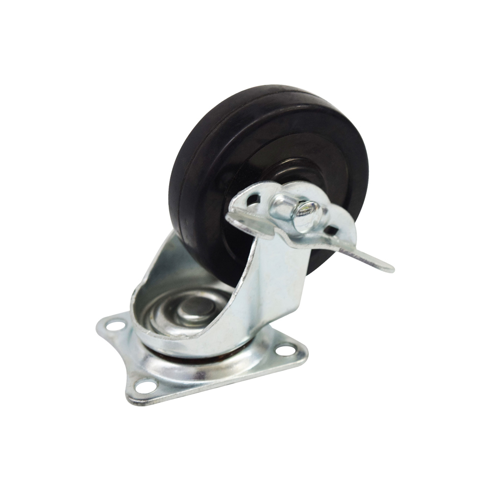 WESTON RODAJA GIRATORIA DE 3" HULE C/FRENO