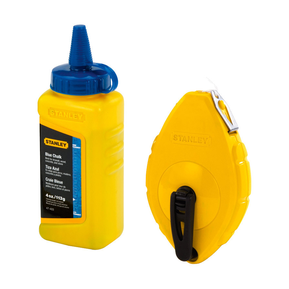 STANLEY TIRALINEAS 30MT C/TIZA AZUL 47-442