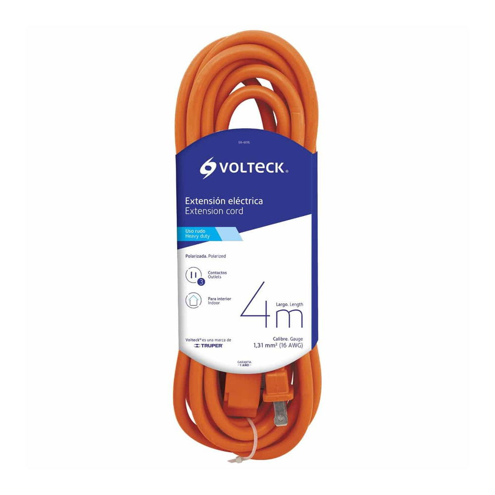 VOLTECH EXTENSION ELECT USO   RUDO 16AWG 2MT ER-2X16