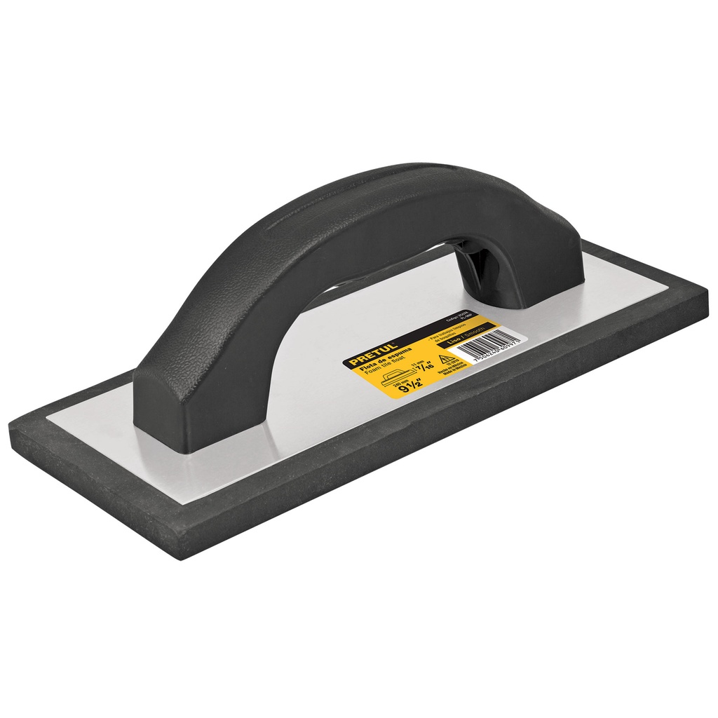 PRETUL FLOTA DE HULE FL-9NP 9 1/2" ACABADO LISO MGO PLASTI