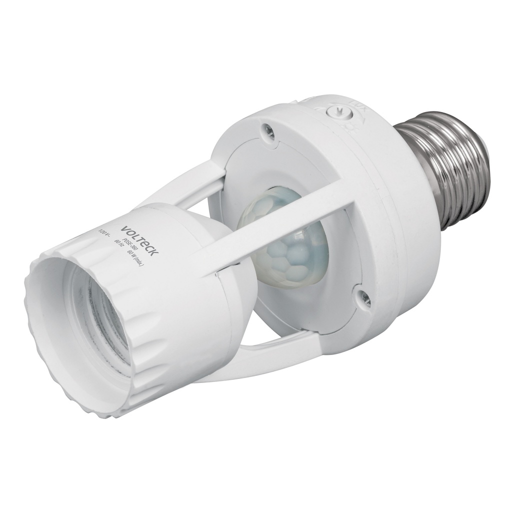 VOLTECH PORTALAMPARA POSE-360 VOLTECHC/SENSOR D/MOVIMIENTO