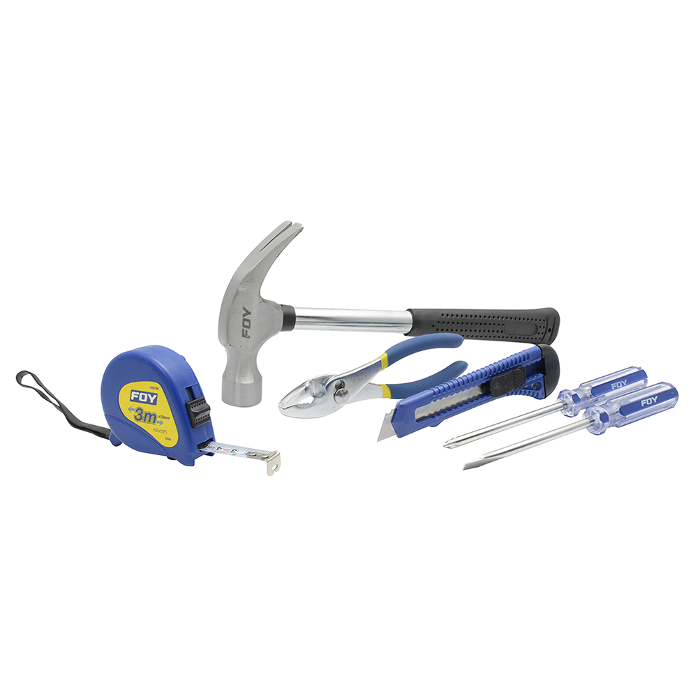 FOY HERRAMIENTAS P/HOGAR 144043 6PZ