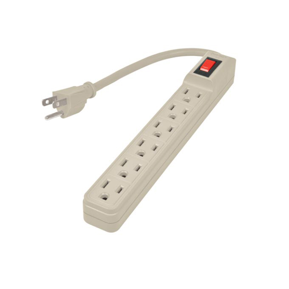 VOLTECK MULTICONTACTO MUL-6E  6 ENTRADAS ECONOMICO