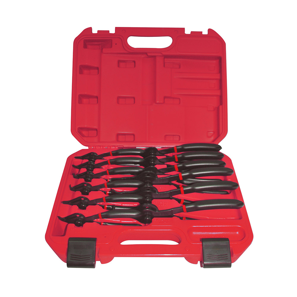 URREA PINZAS P/ANILLOS DE RETENCION12PZ 360C
