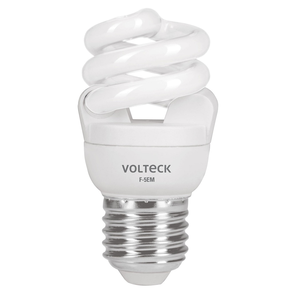 VOLTECH LAMPARA F-5EM 5W VOLTECH ESPIRAL MINI B/E26/27 LUZ B