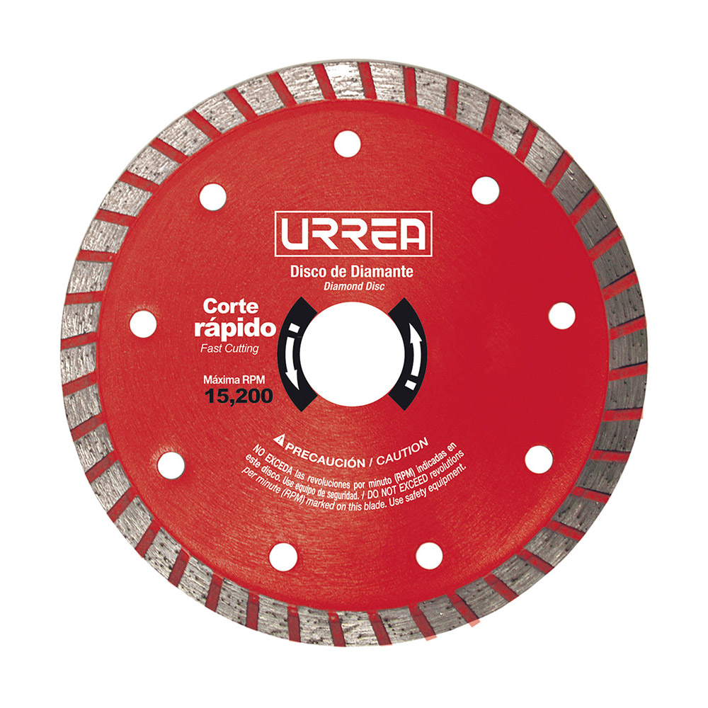 URREA DISCO DIAMANTE CTE TURBO 9" DDIT9