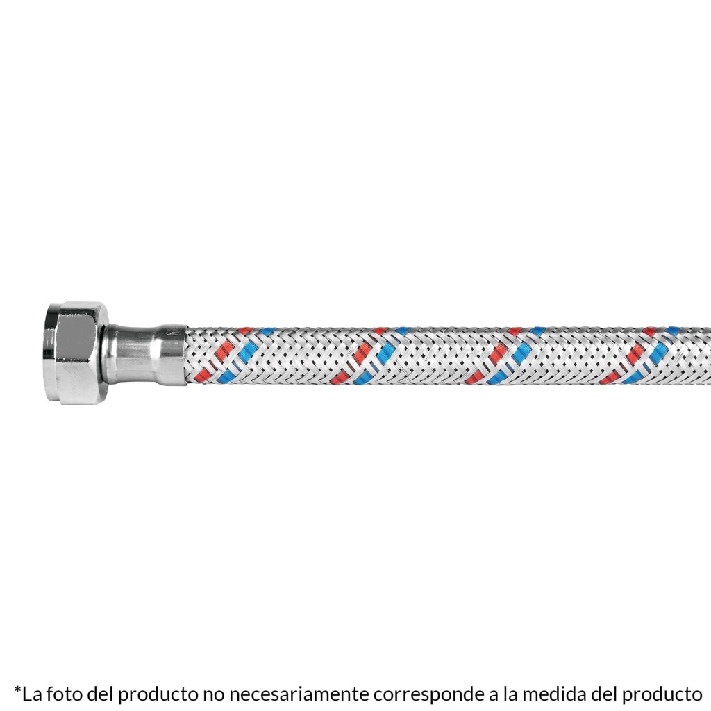 FOSET MANGUERA P/FREGADERO    55CM TRAM ALUM TCA LATON FFR-5