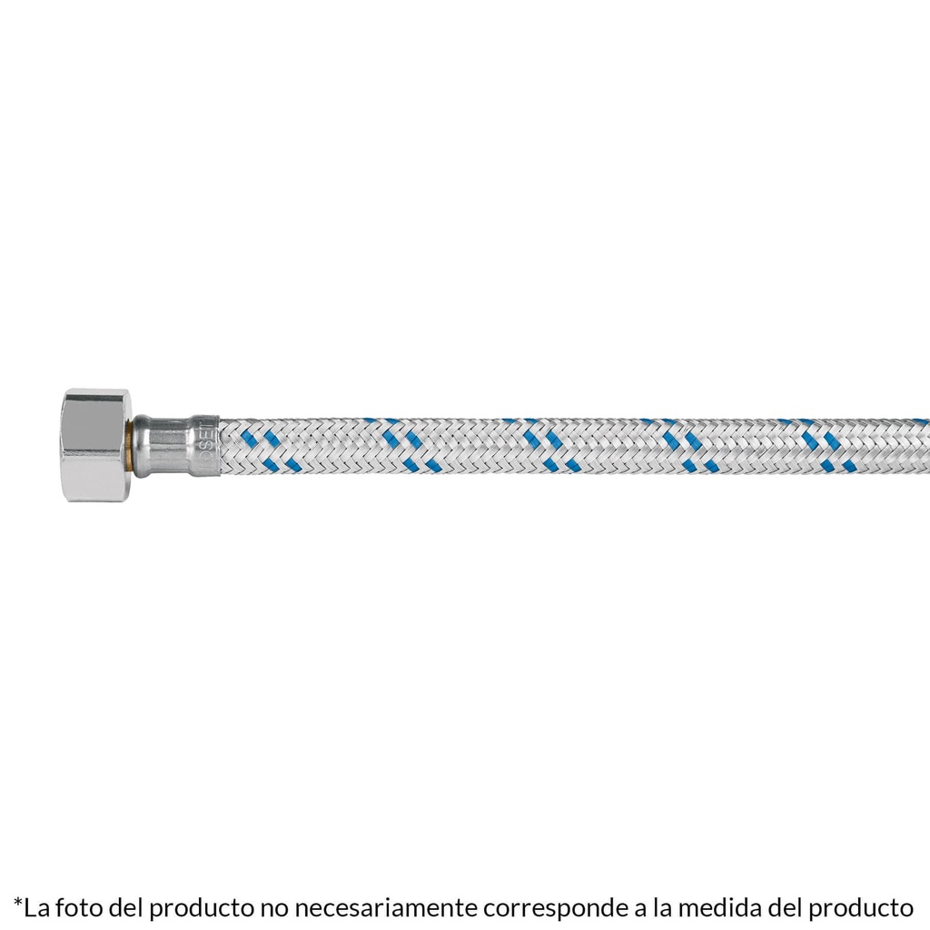 FOSET MANGUERA FLEXIBLE FLA-40 40CMP/LAVABO ALUMINIO