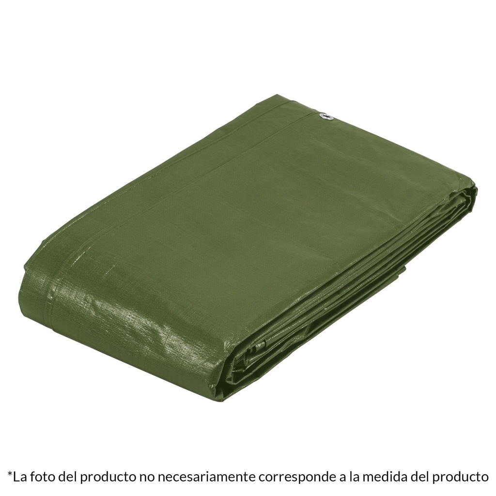 TRUPER LONA LT-612X 6X12M USORUDO VERDE OLIVO