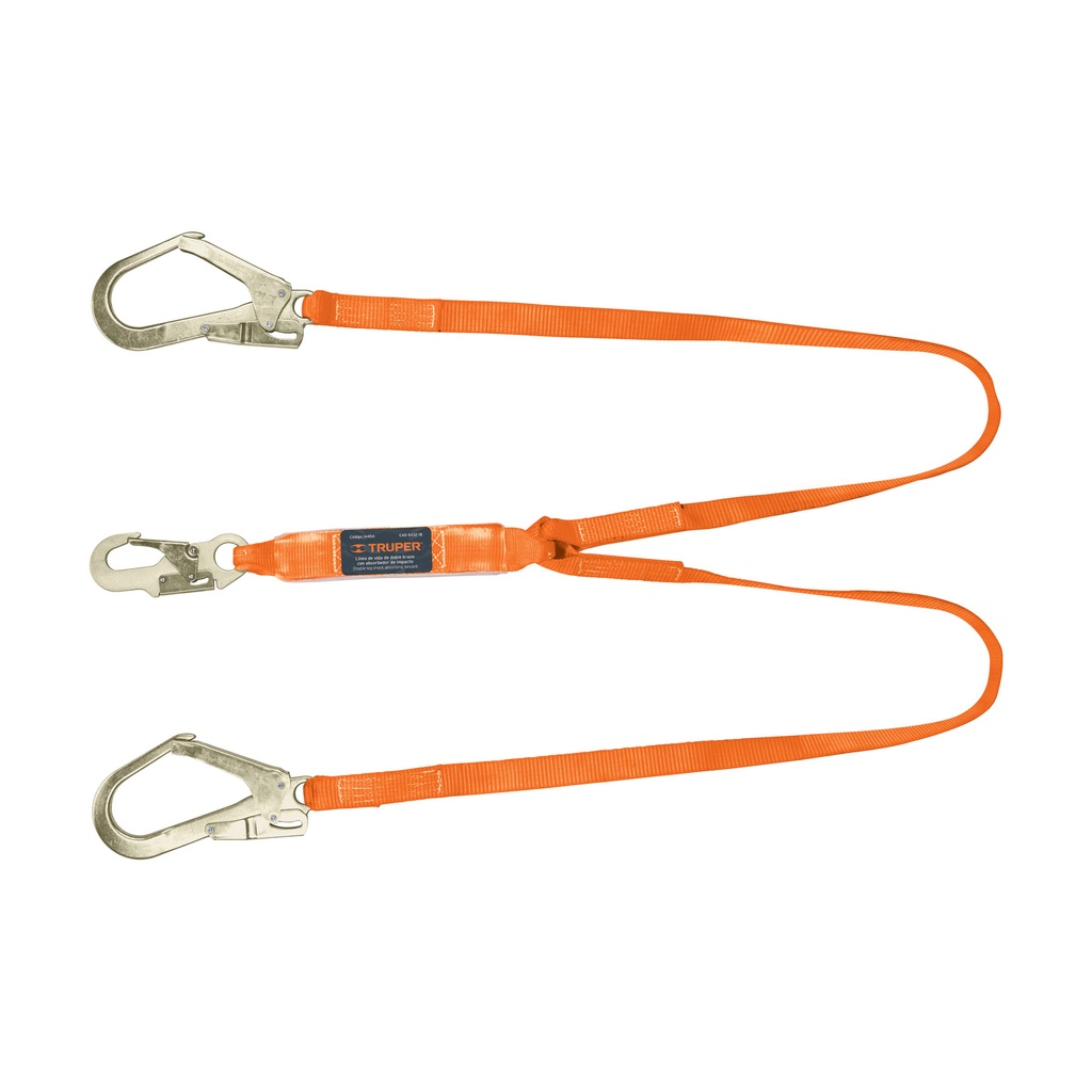 TRUPER LINEA DE VIDA CAB-5432-18C/ABSORB D/IMPAC EN "Y"