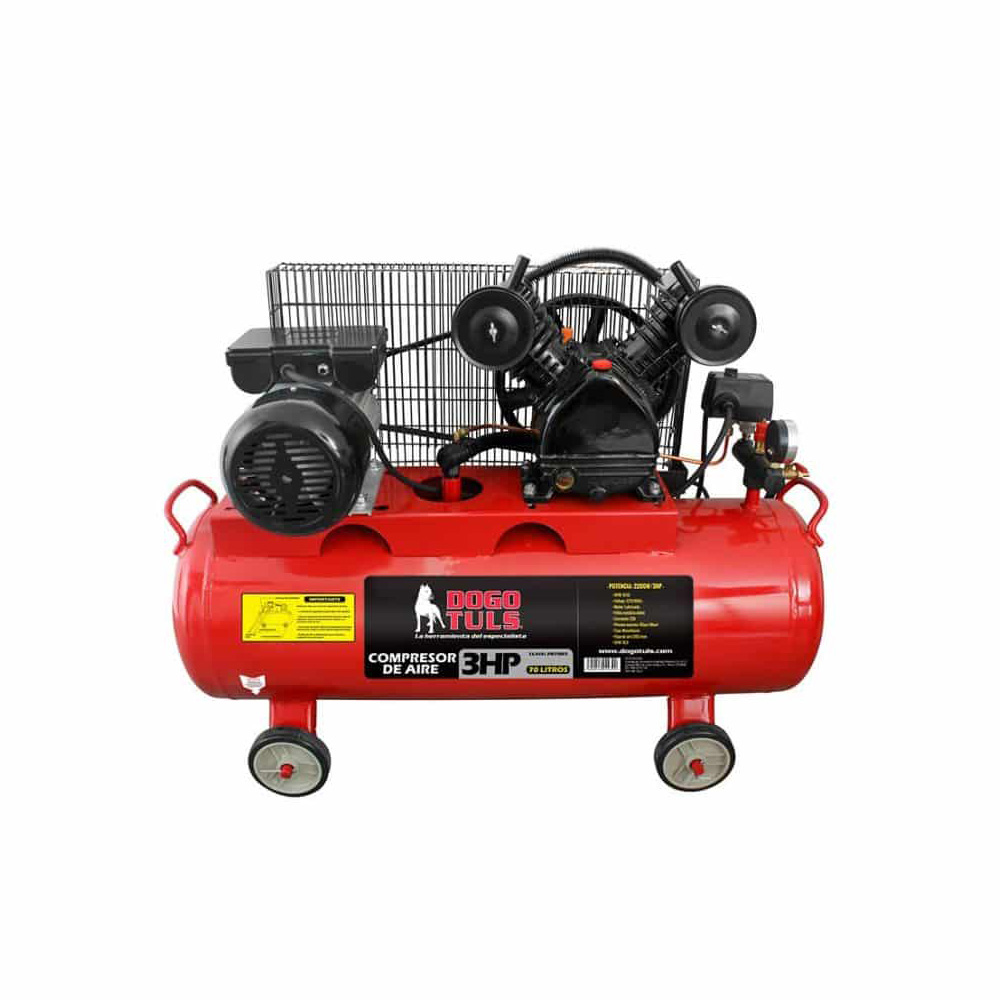 DOGOTULS COMPRESOR ZM7003 3HP 70L AIRE BANDA LUBRICADO