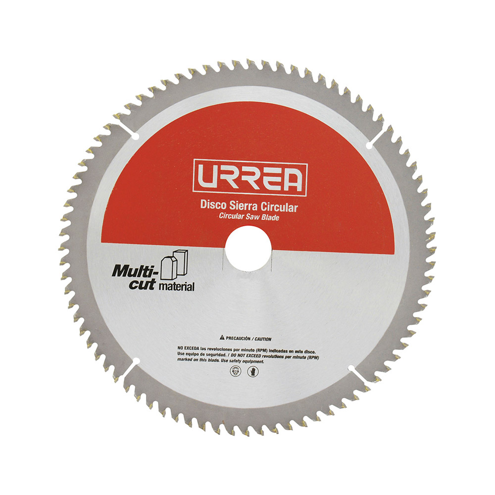 URREA DISCO DSA10100 10" P/SIERRA CIRC 100 DIENTES
