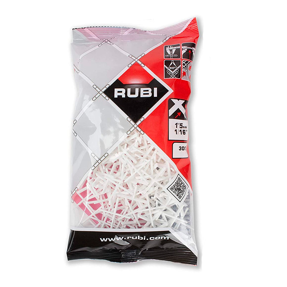 RUBI SEPARADOR P/AZULEJO      01.5MM (300PZ) 2912