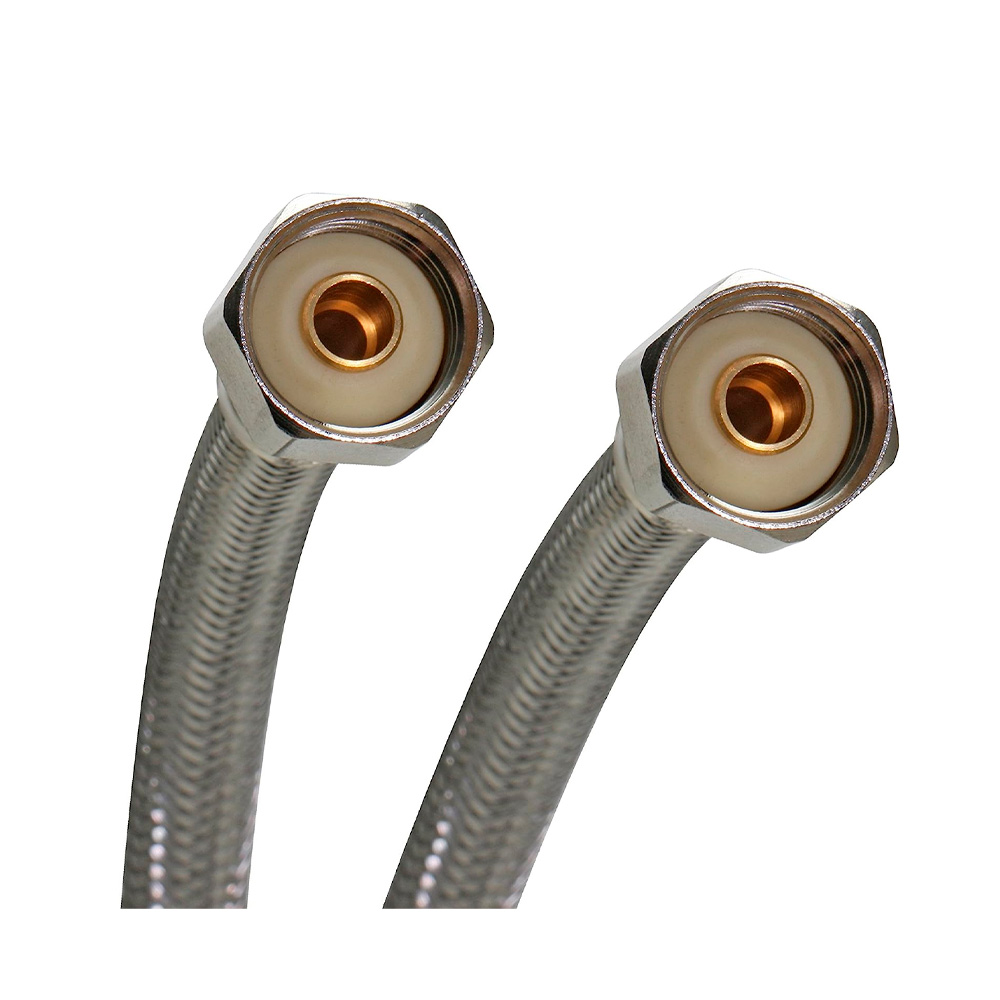 FLUIDMASTER MANGUERA P/LAV B4F16 1/2X1/2X40CM A INOX