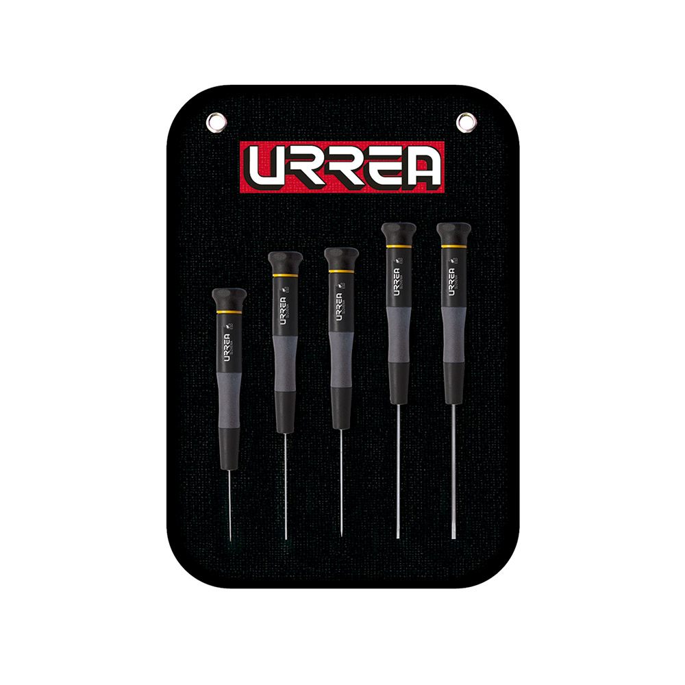 URREA DESTORNILLADOR 9500BG 5PZ ESTUCHE LONA