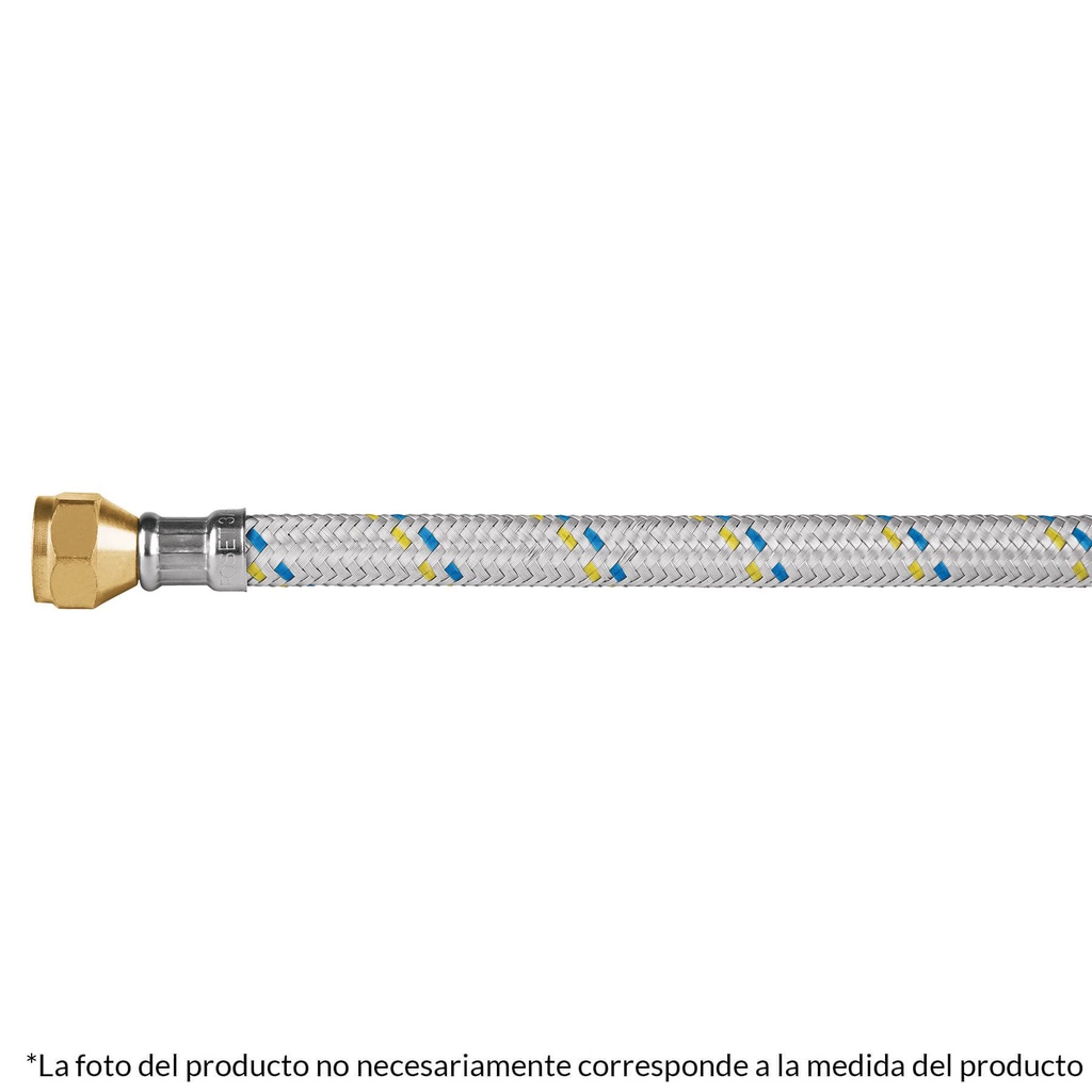 FOSET MANGUERA FLEXIBLE FGA-20 200CM P/GAS ALUMINIO