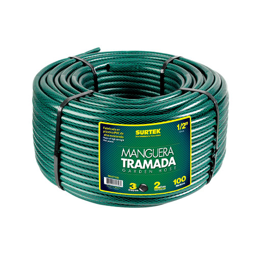 SURTEK MANGUERA TRAMADA M12T100 1/2" R/100MT VDE