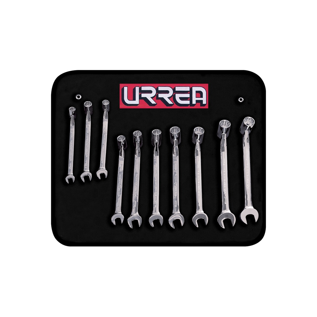 URREA JGO DE 10 LLAVES FLEXIBLES MET 1270HMF