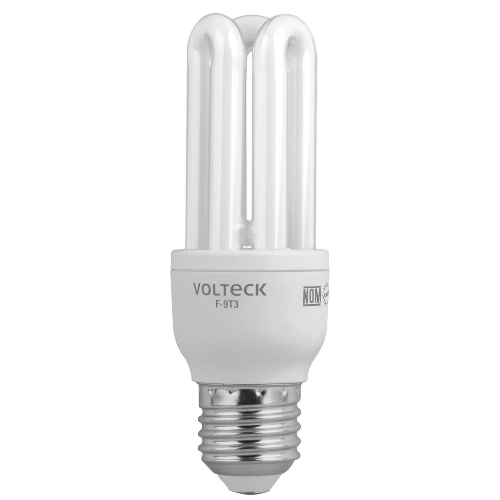 VOLTECH LAMPARA F-9T3 9W VOLTECH TRIPLE DIAMETRO T3 LUZ BLAN