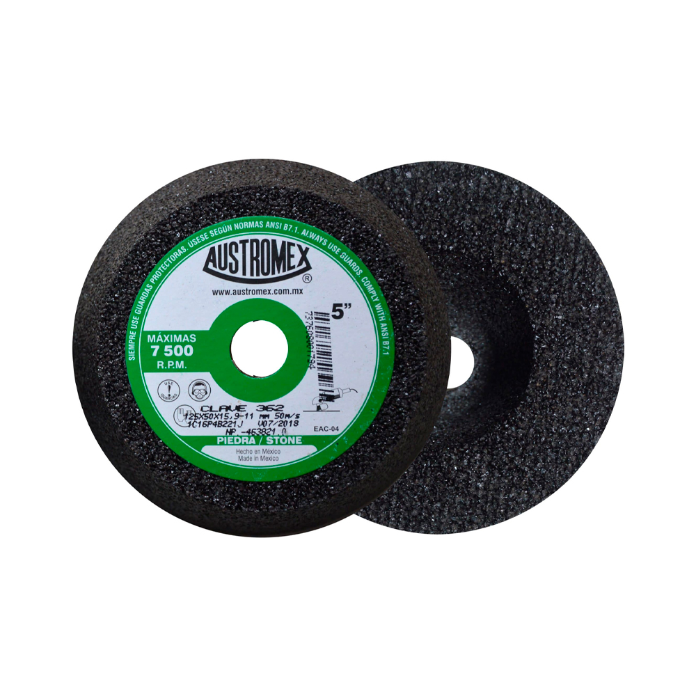 AUSTROMEX COPA ABR PIEDRA 5X2X5/8"-11H ACBURDO 1