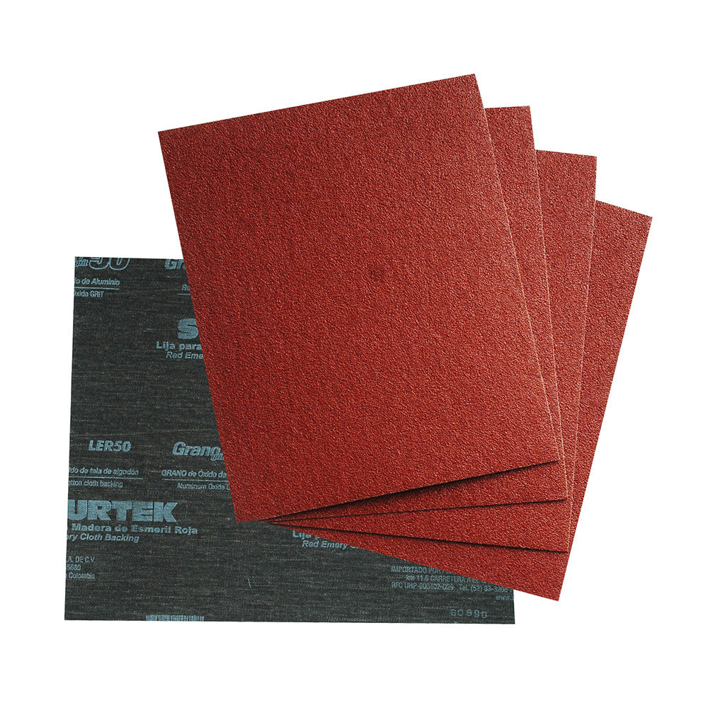 SURTEK LIJA DE ESMERIL ROJA 50 LER50