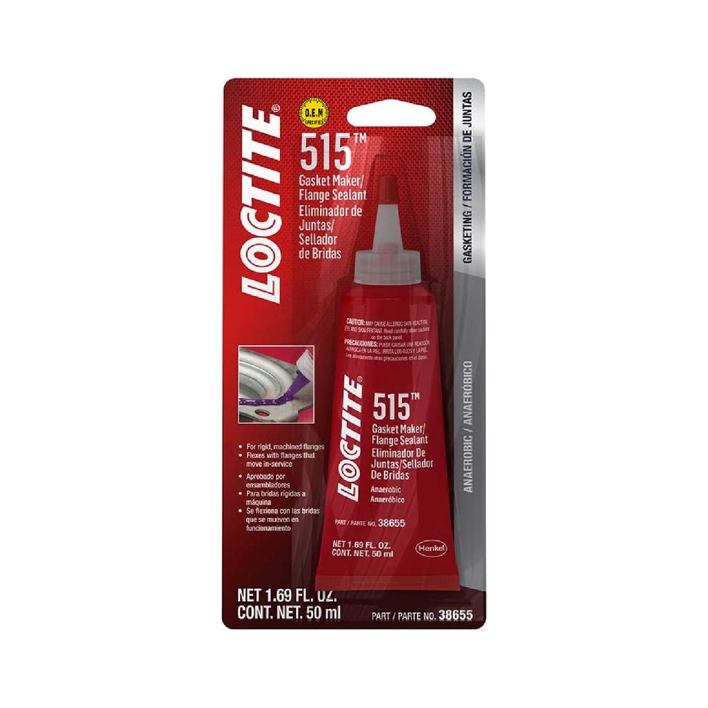 LOCTITE ELIMINADOR DE JUNTAS  TUBO 50ML515-31
