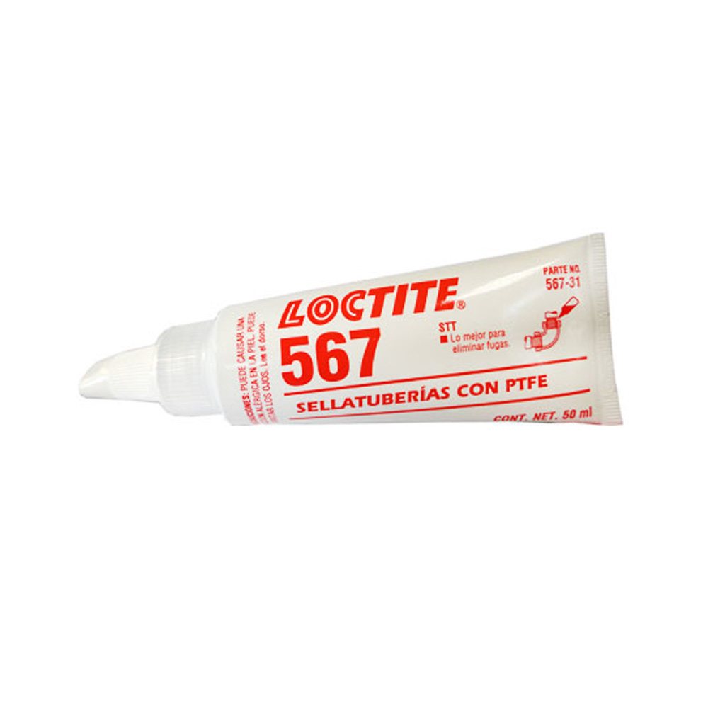 LOCTITE SELLA TUBERIA PTFE ALTA TEMP 50ML 567-31
