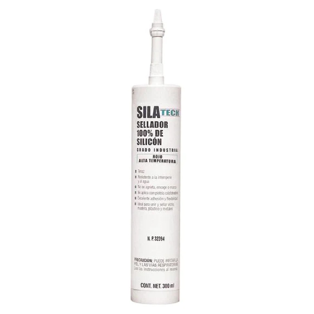 LOCTITE SILICON SILATECH ROJO ALTA TEMP 300ML