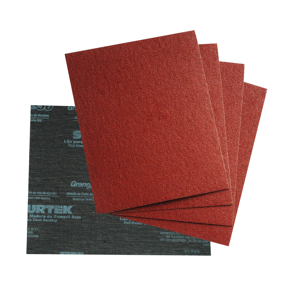 SURTEK LIJA DE ESMERIL ROJA 120 LER120