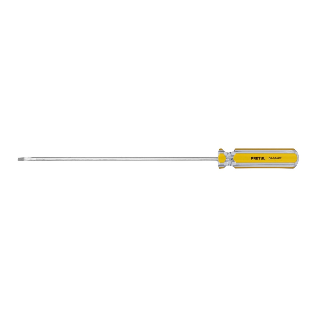 PRETUL DESARMADOR CABINET DG-1/8X6TPMGO PVC