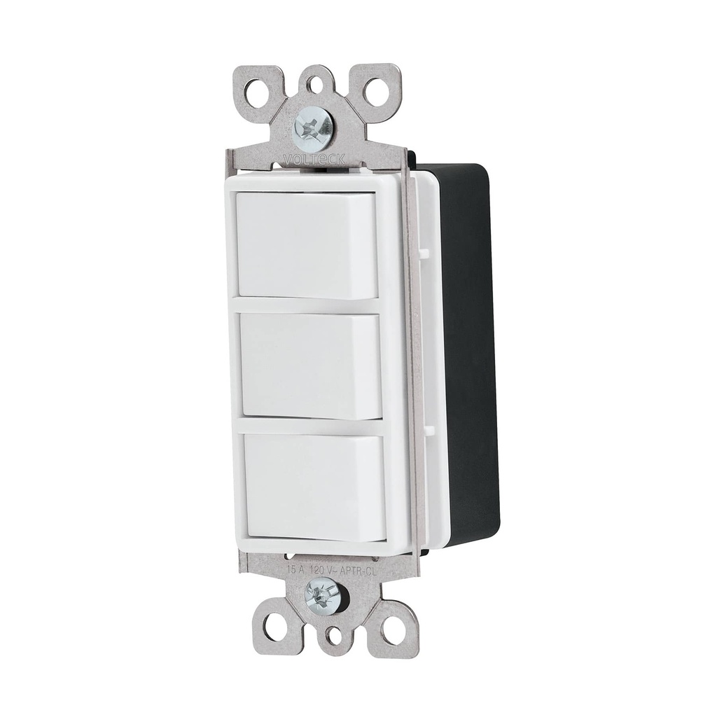 VOLTECH INTERRUPTOR APTR-CL VOLTECH TRIPLE D/POLICARBONATO