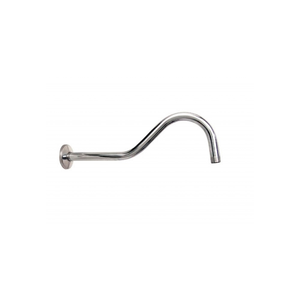 BRAZO LARGO CURVO P/REGADERA  CROMADO 569-A