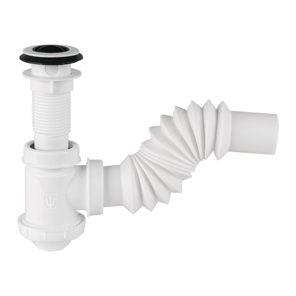 FOSET CESPOL CE-218 1 1/4" FLEXIBLE D/BOTE P/LAVABO PLASTICO