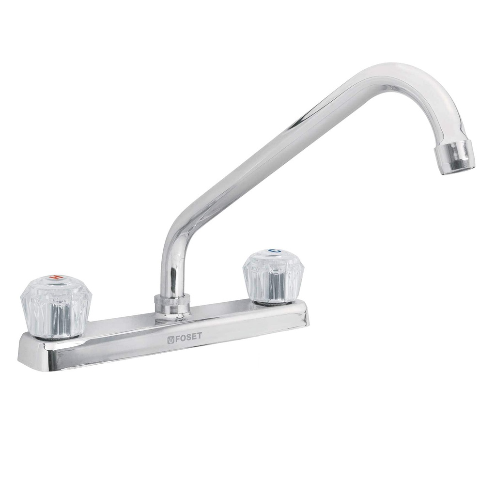FOSET MEZCLADORA F-318A 8 CIERRE 1/4V MAN ACR CUELLO LAR